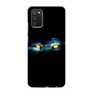 Чехлы с изображением разных животных для Samsung Galaxy A03s (Глаза)