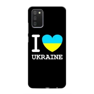 Чехол с Украинской символикой на Самсунг Гелекси А03с