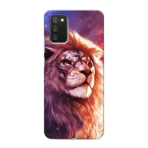 Чехол с картинкой на Samsung Galaxy A03s (Красочный ЛЕВ)