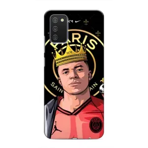 Чохол (TPU) з Футболістом на Samsung Galaxy A03s (Mbappe King)