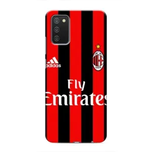 Чехлы с ТОП Футбольными клубами на Samsung Galaxy A03s (Milan)