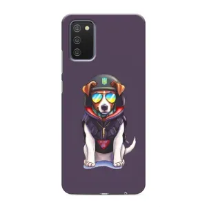 Чехол с принтом Собаки Патрон для Samsung Galaxy A03s (Модный Патрон)