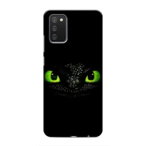 Чехол дракон Беззубик для Samsung Galaxy A03s (Глаза Беззубика)