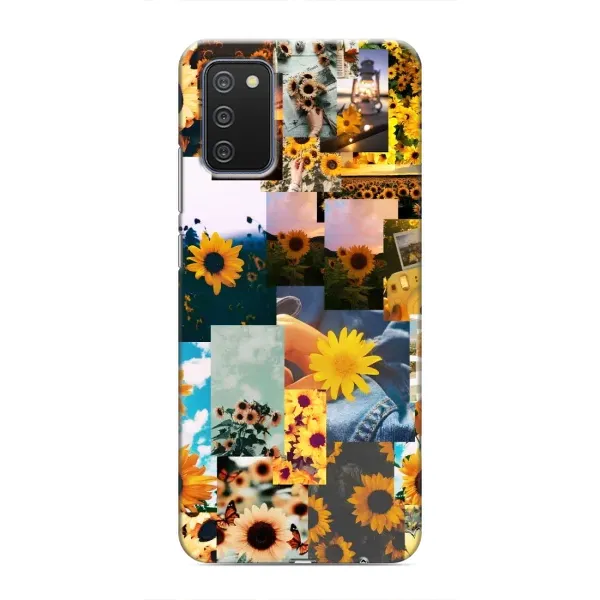 Чехол с рисунком «Подсолнуховый дизайн» для Samsung Galaxy A03s Чехол с рисунком «Подсолнуховый дизайн» для Samsung Galaxy A03s