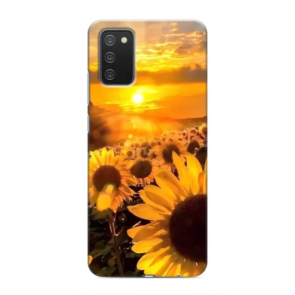 Чохол з малюнком «поле соняшників» для Samsung Galaxy A03s