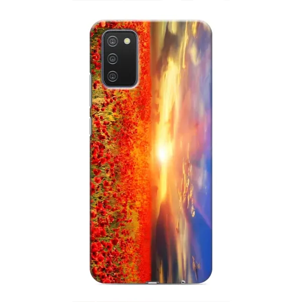 Чехол с рисунком «Поле тюльпанов» для Samsung Galaxy A03s Чехол с рисунком «Поле тюльпанов» для Samsung Galaxy A03s