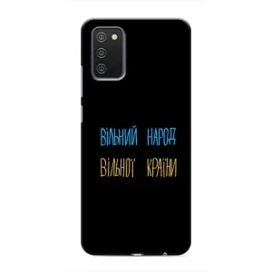 Силиконовый Чехол с картинкой для Samsung Galaxy A03s (Все Буде)