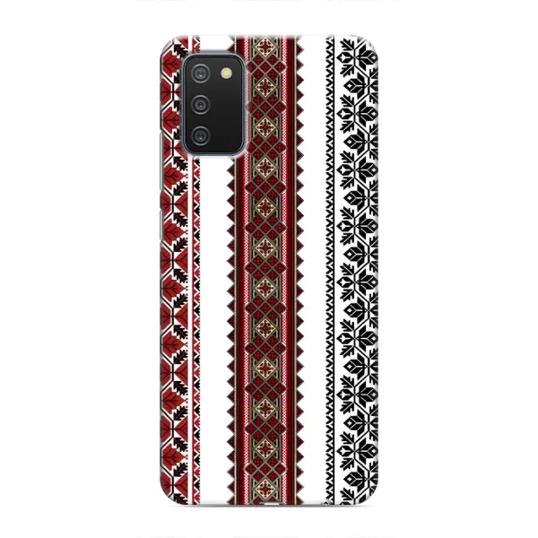 Чехол с рисунком «Вышиваночки» для Samsung Galaxy A03s Чехол с рисунком «Вышиваночки» для Samsung Galaxy A03s