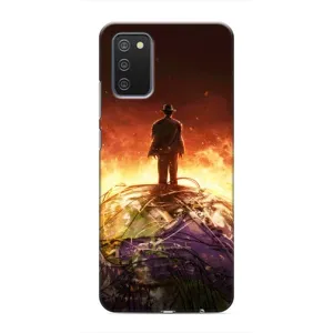 Чехол Оппенгеймер / Oppenheimer на Samsung Galaxy A03s (Ядерщик)