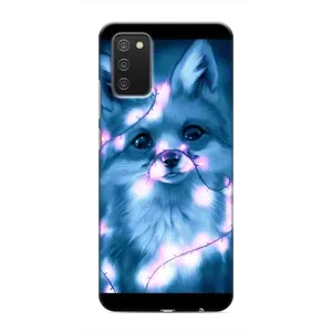 Чехол с Лисичкой для Samsung Galaxy A03s (Яркая Лиса)