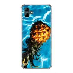 Чехол с изображением вкусной еды для Samsung Galaxy A04 (Ананас)