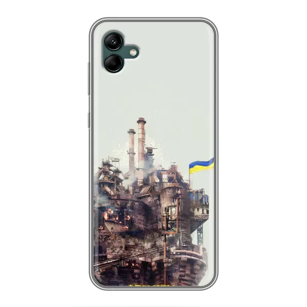 Чехол с рисунком «Азовсталь» для Samsung Galaxy A04 Чехол с рисунком «Азовсталь» для Samsung Galaxy A04