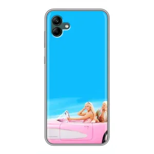 Силиконовый Чехол Барби Фильм на Samsung Galaxy A04 (Барби и Кен)