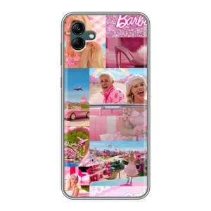 Силиконовый Чехол Барби Фильм на Samsung Galaxy A04 (Барби стиль)