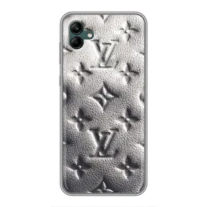 Текстурный Чехол Louis Vuitton для Самсунг Гелексі А04 (Бежевый ЛВ)