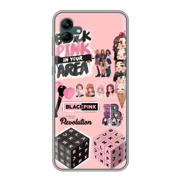 Чехол с рисунком «BLACK PINK коллаж» для Samsung Galaxy A04 Чехол с рисунком «BLACK PINK коллаж» для Samsung Galaxy A04
