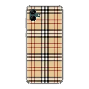 Чехол с Брендами одежды на Самсунг Гелексі А04 (Burberry стиль)