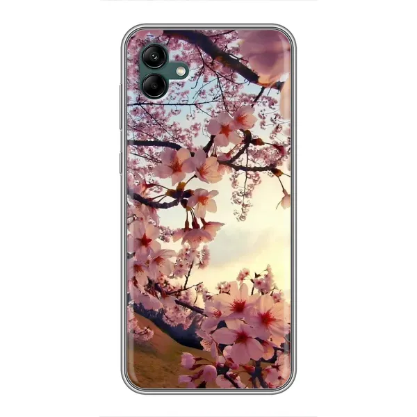 Чехол с рисунком «Цветущая сакура» для Samsung Galaxy A04 Чехол с рисунком «Цветущая сакура» для Samsung Galaxy A04