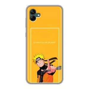Чохли з принтом НАРУТО на Samsung Galaxy A04 (Даттебайо)