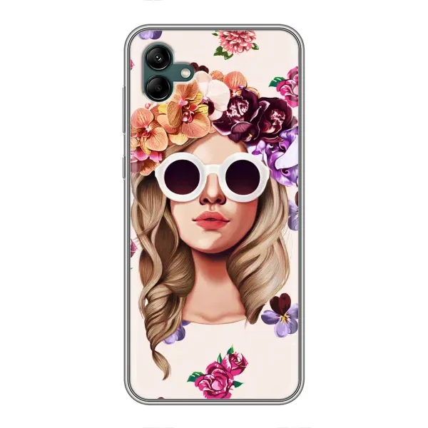 Чехол с рисунком «Девушка в очках» для Samsung Galaxy A04 Чехол с рисунком «Девушка в очках» для Samsung Galaxy A04