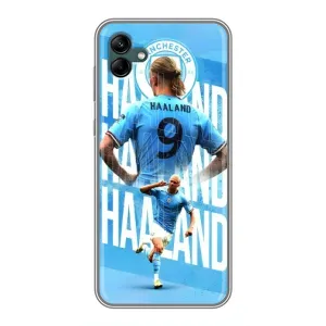 Чехлы с принтом для Samsung Galaxy A04 Футболист (Erling Haaland)