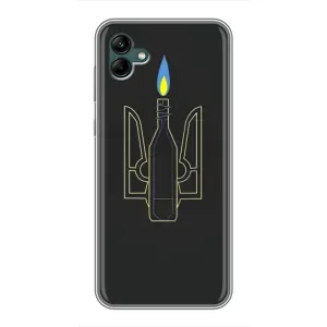 Чехол с картинкой (Патриотический ГЕРБ) на Samsung Galaxy A04 (Герб - Молотова)