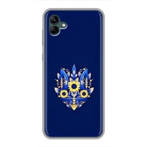 Чехол с картинкой (Патриотический ГЕРБ) на Samsung Galaxy A04 (герб)