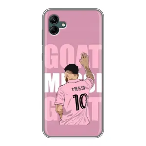 Чехлы Лео Месси в Майами на Samsung Galaxy A04 (GOAT MESSI)