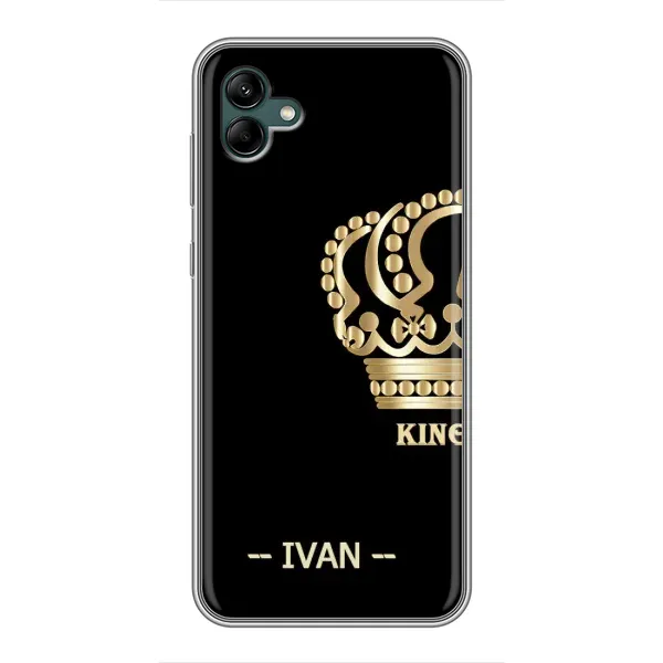 Чехол с рисунком «IVAN» для Samsung Galaxy A04 Чехол с рисунком «IVAN» для Samsung Galaxy A04