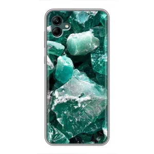 Чохол (Дорого-богато) на Samsung Galaxy A04 (Смарагд)