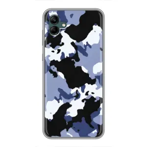 Камуфляжный Чехол для Самсунг Гелексі А04 (Камуфляжный Серый)