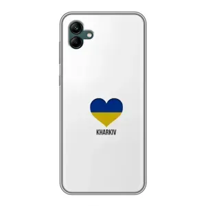 Чехлы силиконовые (Город Харьков) на Самсунг Гелексі А04 (Kharkiv)