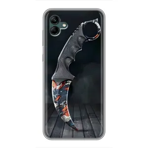 Чехол КИБЕРСПОРТ для Samsung Galaxy A04 (Кинжал КС ГО)