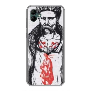 Чехлы Т.Г. Шевченко ВСУ для Samsung Galaxy A04 (Кобзарь)