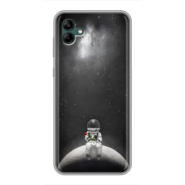 Чехол с рисунком «Космонавт романтик» для Samsung Galaxy A04 Чехол с рисунком «Космонавт романтик» для Samsung Galaxy A04