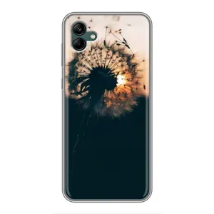 Силіконовий Чохол з кульбабками на Samsung Galaxy A04 (Гарна кульбабка)