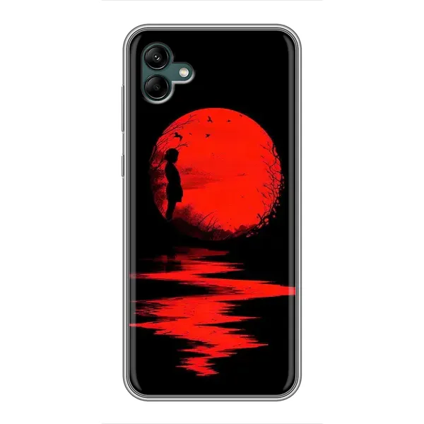 Чехол с рисунком «Красный Закат» для Samsung Galaxy A04 Чехол с рисунком «Красный Закат» для Samsung Galaxy A04