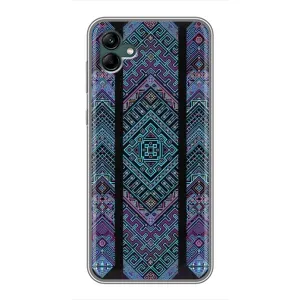 Силиконовый Чехол на Samsung Galaxy A04 (Крутой орнамент)