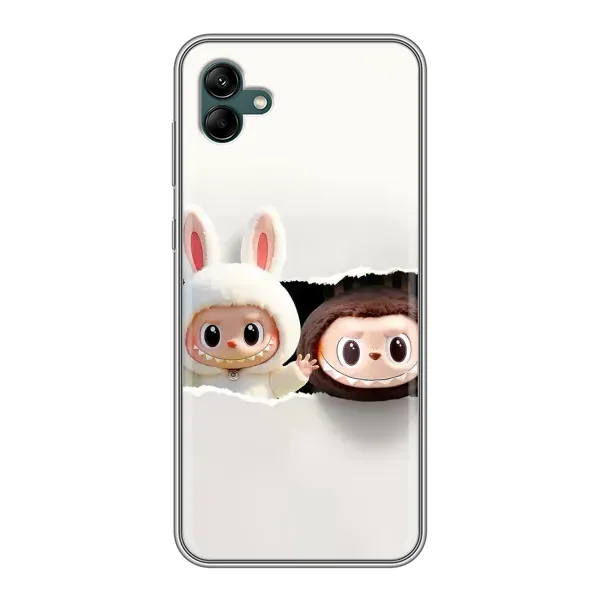 Чехол с рисунком «Фигурки Labubu» для Samsung Galaxy A04 Чехол с рисунком «Фигурки Labubu» для Samsung Galaxy A04