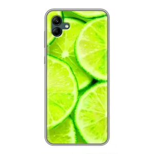 Чехол с изображением вкусной еды для Samsung Galaxy A04 (Лайм)