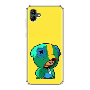 Чехол Бравл Старс для Samsung Galaxy A04 (Леон (LEON))