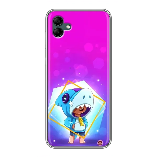 Чехол с рисунком «Леон в костюме Акулы» для Samsung Galaxy A04