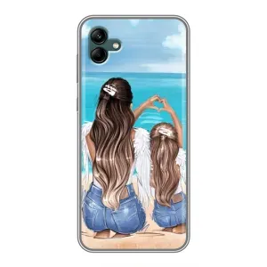 Чехлы для МАМЫ на Samsung Galaxy A04 (Мама и дочь)