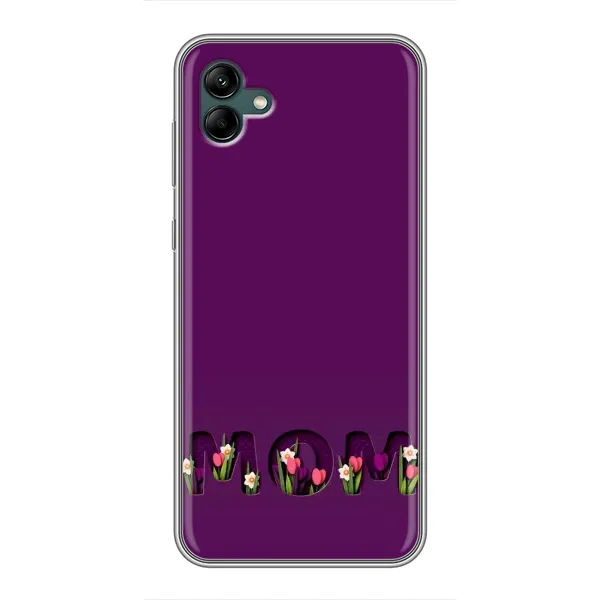 Чехол с рисунком «Мама с цветами» для Samsung Galaxy A04 Чехол с рисунком «Мама с цветами» для Samsung Galaxy A04