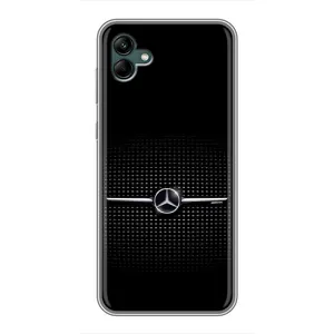 Силиконовый бампер с картинкой машины на Samsung Galaxy A04 (Mercedes)