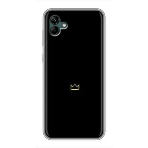 Чохол (Корона на чорному фоні) для Самсунг Гелексі А04 (Міні корона)