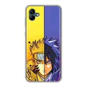 Купить Чохли на телефон з принтом Anime для Samsung Galaxy A04 (Naruto Vs Sasuke)