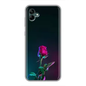 Чохли з принтом Троянд для Samsung Galaxy A04 (Нічна троянда)