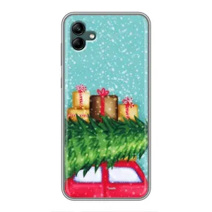 Чохол новорічна ялинка на Samsung Galaxy A04 (Новорічний настрій)