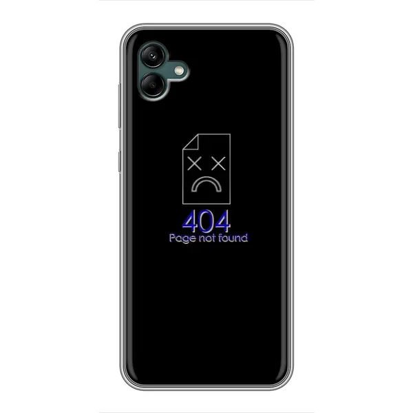 Чохол з малюнком «Помилка 404» для Samsung Galaxy A04 Чохол з малюнком «Помилка 404» для Samsung Galaxy A04